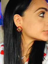Cargar imagen en el visor de la galería, Aretes cuadro
